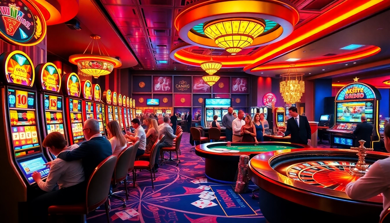 Experience the thrill of winning with bdg game login amidst vibrant casino excitement and high-stakes gambling.